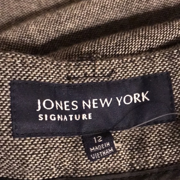 Jones New York Size 12 Women’s dress Pants NWT color Black Multi - Picture 7 of 16